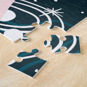 ステイマジカルユニコーンデザインジグソーパズル ジグソーパズル (側面)