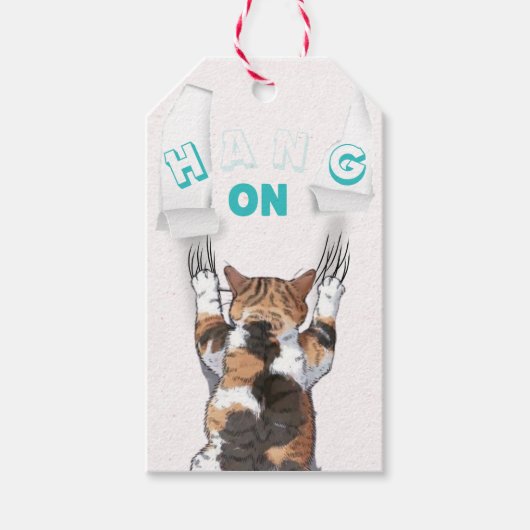 ステイモダンギフト前向きカード – パウィスティック ギフトタグ (正面)