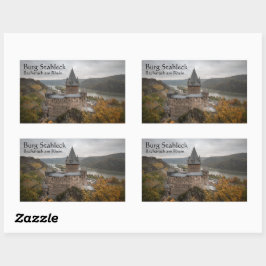 ステイレックキャッスルドイツ 長方形シール