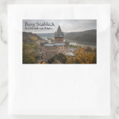 ステイレックキャッスルドイツ 長方形シール (バッグ)