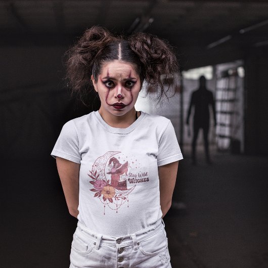 ステイワイルドウィッチハロウィーンファミリーマッチング Tシャツ