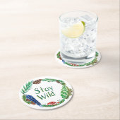 ステイワイルドコースターセット ラウンドペーパーコースター (インサイチュ)