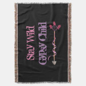 ステイワイルドジプシーチャイルドアロー スローブランケット (正面縦)