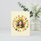 ステイワイルドフラワーチャイルドポストカード ポストカード (スタンド正面)