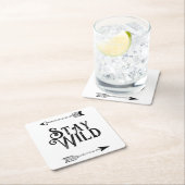 ステイワイルドボホ紙コースター スクエアペーパーコースター (インサイチュ)