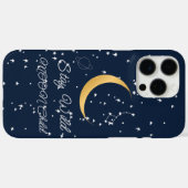 ステイワイルドムーンチャイルドフォンケース – 銀河系ボホ Case-Mate iPhoneケース (裏面 (横))