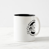 ステイワイルドムーンチャイルドムグ – ボホシアルコーヒーカップ ツートーンマグカップ (正面右)