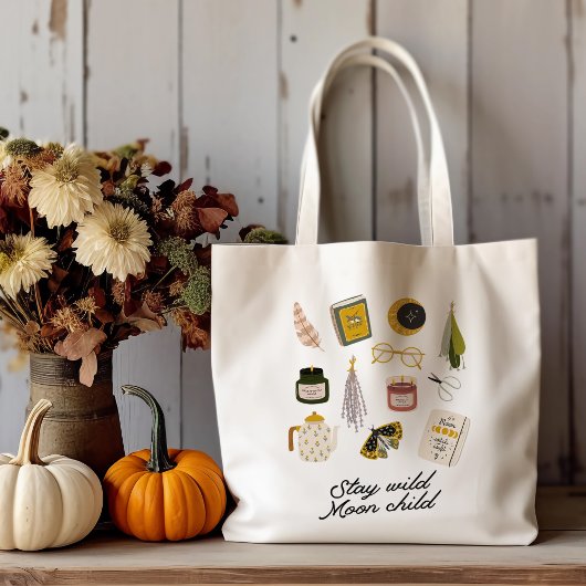 ステイワイルドムーンチャイルド トートバッグ