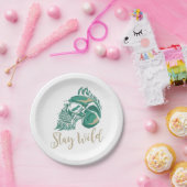 ステイワイルド紙プレート ペーパープレート (パーティー)