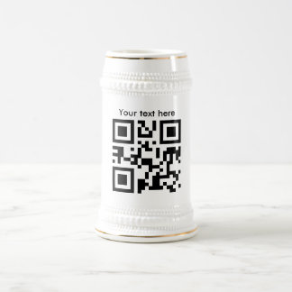 ステインかKrug (カスタムな文字) ビールジョッキ