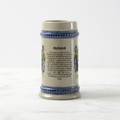 ステインのオランダの紋章付き外衣 ビールジョッキ (中央)