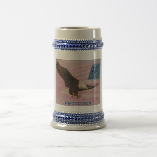 ステインのマグ-自由 ビールジョッキ