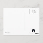 ステインガラスデイジーポストカード ポストカード (裏面)