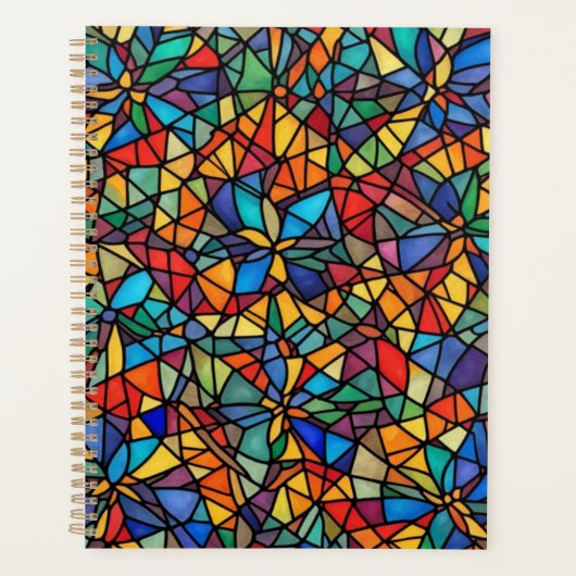 ステインガラスプランナー プランナー手帳 (正面)