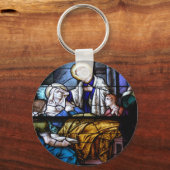 ステインガラス窓 キーホルダー (正面)