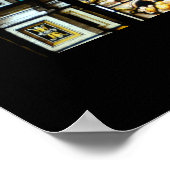 ステインガラス窓 ポスター (角)