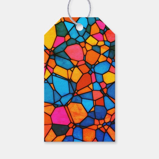 ステインガラス ギフトタグ (正面)