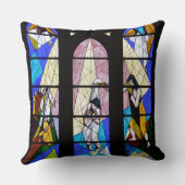 ステインガラス クッション (裏面)