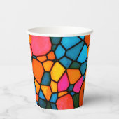 ステインガラス 紙コップ (裏面)