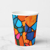 ステインガラス 紙コップ (右)