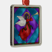 ステイングラスエンジェルデザインクリスマスツリーオーナメント メタルオーナメント (右)