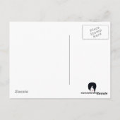 ステイングラスデンドロビウムポストカード ポストカード (裏面)