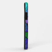 ステイングラスパープルフラワーiPhone 5ケース Case-Mate iPhoneケース (裏面/右)