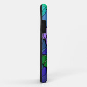 ステイングラスパープルフラワーiPhone 5Gケース Case-Mate iPhoneケース (裏面/右)