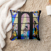 ステイングラスミニ クッション (ブランケット)