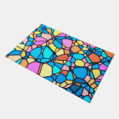 ステイングラスライト ドアマット (アングル)