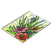 ステイングラフラワーガーデンスパイラルノート ノートブック (左側)