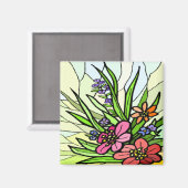 ステイングラフラワーガーデンマグネット マグネット (正面/裏面)