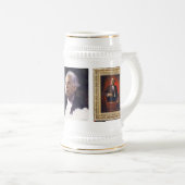 ステインバリーフセインオバマの大統領のなコレクター ビールジョッキ (正面右)