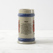ステインライアン家族の紋章付き外衣 ビールジョッキ (中央)