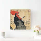 ステインレンコキュリコ時計 スクエア壁時計 (ホーム)