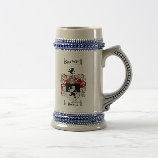 ステインロバーツの紋章付き外衣 ビールジョッキ (右)
