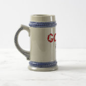 ステイン異常なゴールキーパー ビールジョッキ (左)