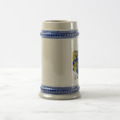 ステイン/カーターの家紋カーターの紋章付き外衣 ビールジョッキ (中央)