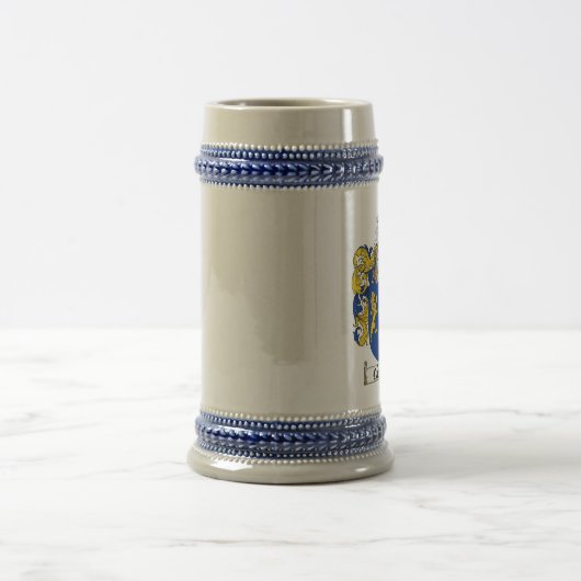 ステイン/カーターの家紋カーターの紋章付き外衣 ビールジョッキ (中央)