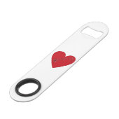 ステイン ステンレス ボトルオープナーに音符 スピード栓抜き (正面アングル)