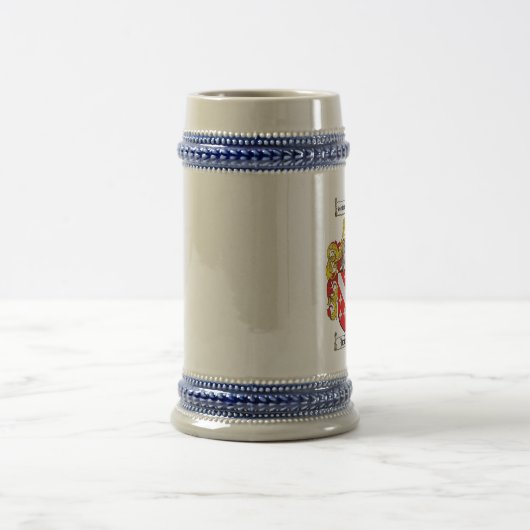 ステイン/ハワードの頂上ステインハワードの紋章付き外衣 ビールジョッキ (中央)