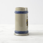 ステイン/小川の家紋小川の紋章付き外衣 ビールジョッキ (中央)