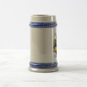 ステイン/Burtonの家紋Burtonの紋章付き外衣 ビールジョッキ (中央)