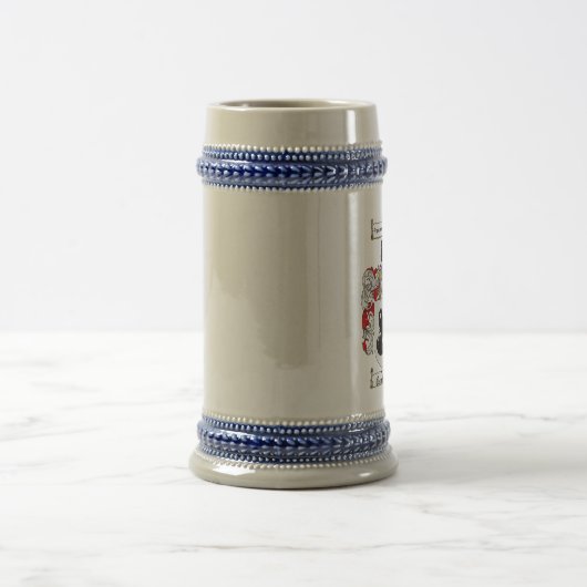 ステイン/Cantrell家族Cantrellの紋章付き外衣 ビールジョッキ (中央)