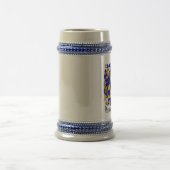 ステイン/Carlsonの家紋Carlsonの紋章付き外衣 ビールジョッキ (中央)