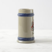 ステイン/Connollyの頂上Connollyの紋章付き外衣 ビールジョッキ (中央)