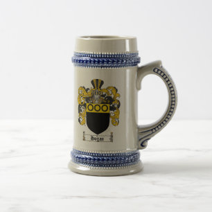 ステイン/Hoganの頂上ステインHoganの紋章付き外衣 ビールジョッキ