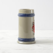 ステイン/Howellの頂上ステインHowellの紋章付き外衣 ビールジョッキ (中央)