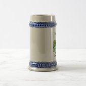 ステインMooneyの紋章付き外衣 ビールジョッキ (中央)