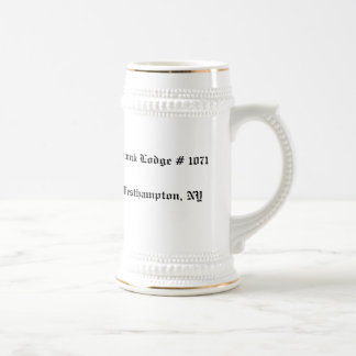 ステインPotunkのマスターの石大工 ビールジョッキ